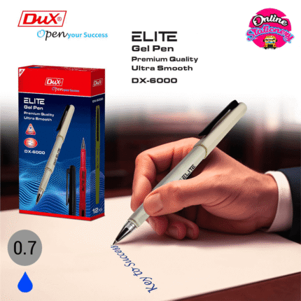 Dux Elite Gel Pen 0.7mm Blue Ink