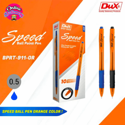Dux Speed Ball Pen 0.5 Blue Ink DX-911