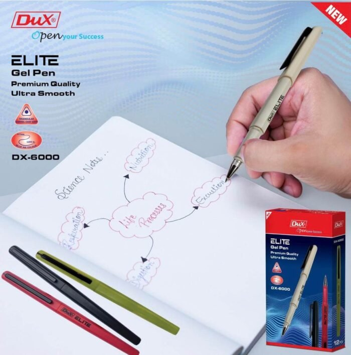 Dux Elite Gel Pen 0.7mm Blue Ink - online Stationery Shop Pakistan