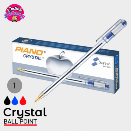 Piano Crystal Ballpoint 1mm Box