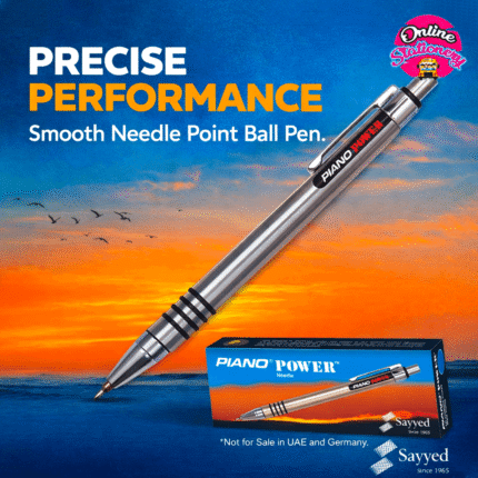 PIANO Metal Power Needle BallPoint 0.8mm Box