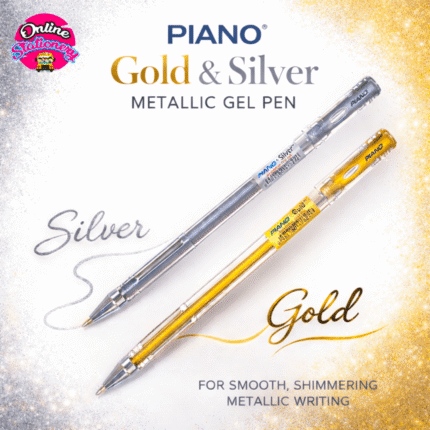 Piano Glitter Metallic Gel Pen