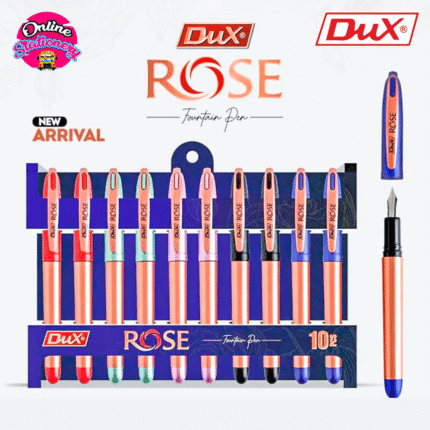 Dux Rose Multi-Colored Fountain Pen Single Piece