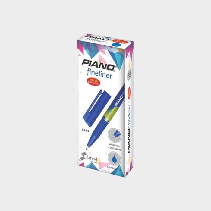 Piano Special Edition Fineliner 0.3mm 10Pcs Box - online Stationery ...