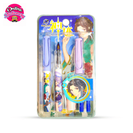 Miracle Girls Erasable Fountain Pen Set 2Pcs