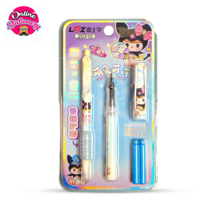 LGZ Cute Rabbit KeKe Fountain Pen Set 2Pcs