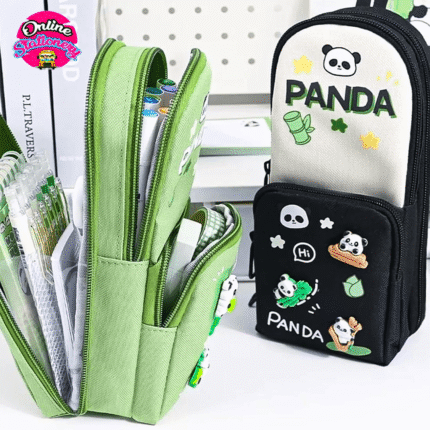 3D Multipurpose Large Capacity Panda Pencil Case