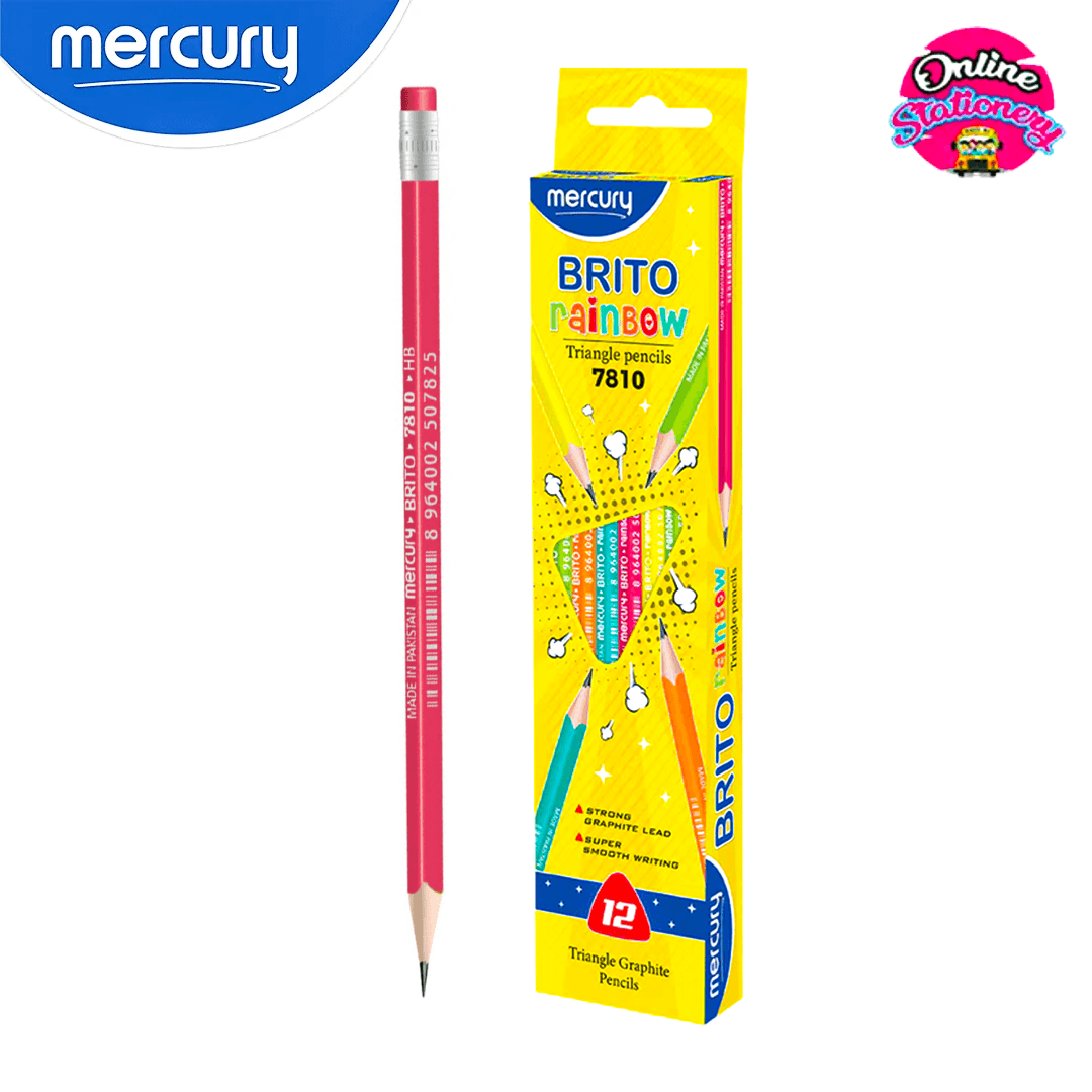 Mercury Rainbow Triangle Lead Pencil