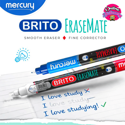 Mercury Erase Mate Ink Corrector/Remover Pack