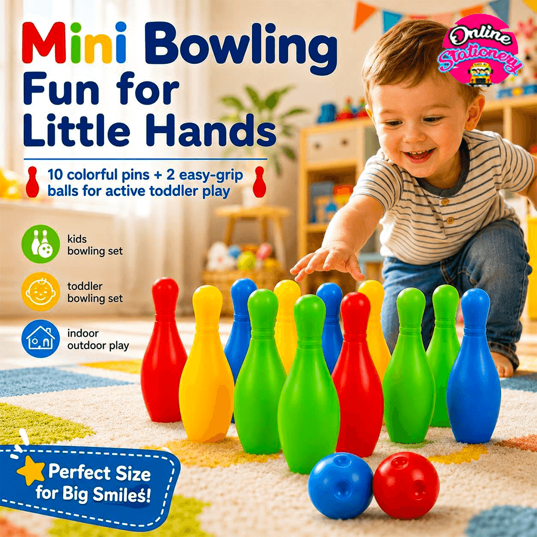 Kids Mini Bowling Game Set Educational Toy