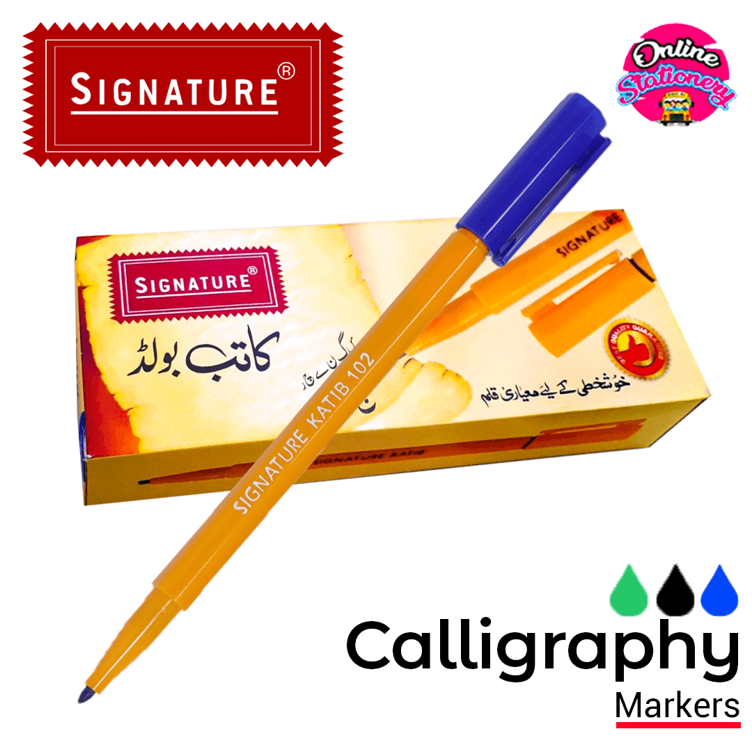 Signature Katib Calligraphy Markers 102