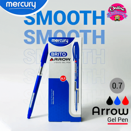 Mercury Brito Arrow Liquid Gel Pens 0.7mm