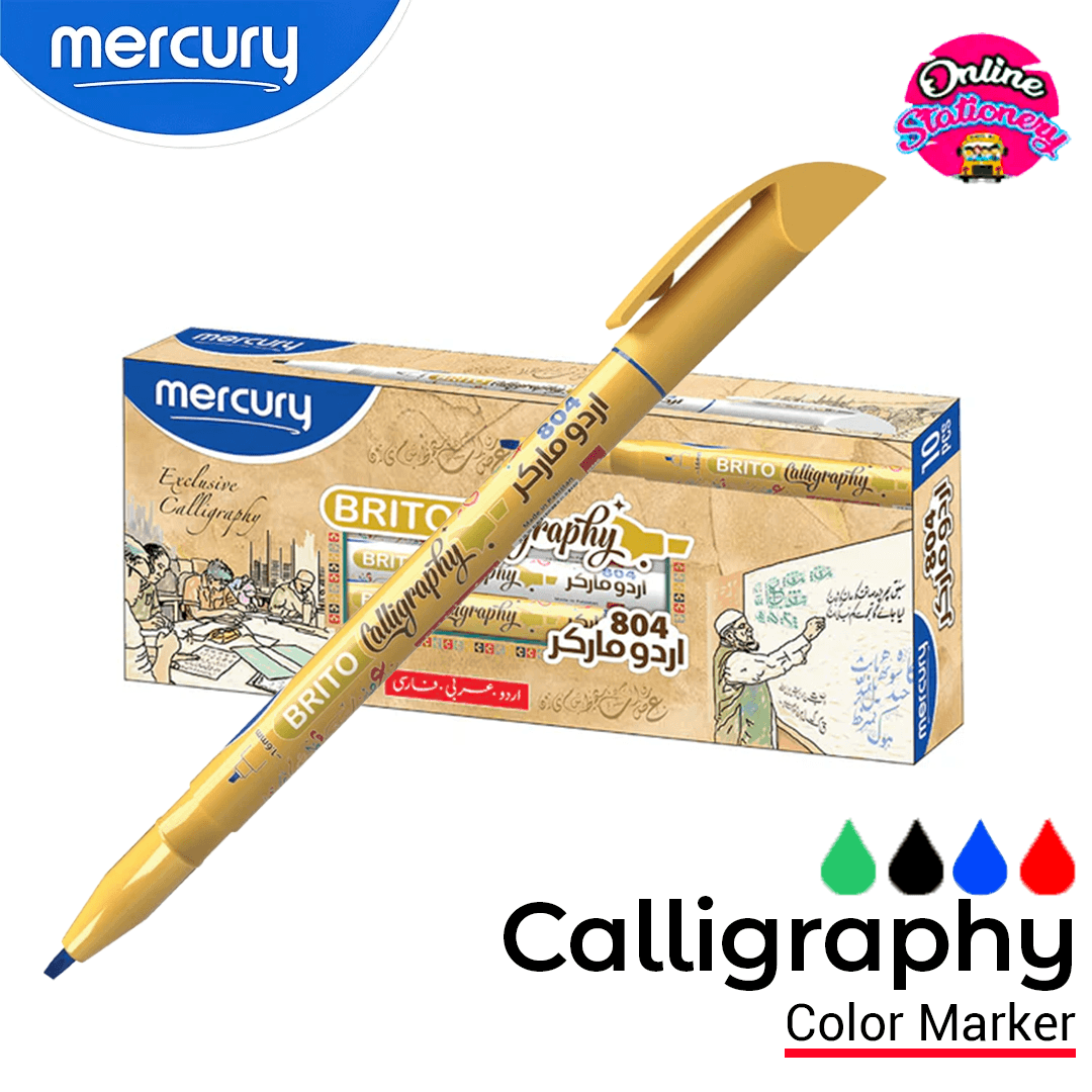 Mercury Brito Calligraphy Marker 804