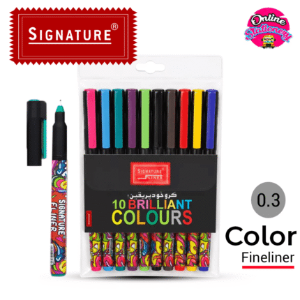 Signature Color Fineliner Pen 0.3mm