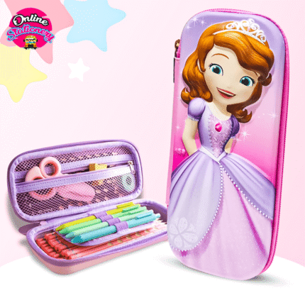 3D Princess Sophia Pencil Case Pouch
