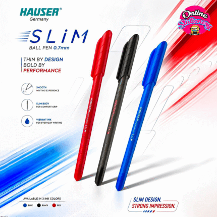 Hauser SLIM Ballpen 0.7mm Blue Box