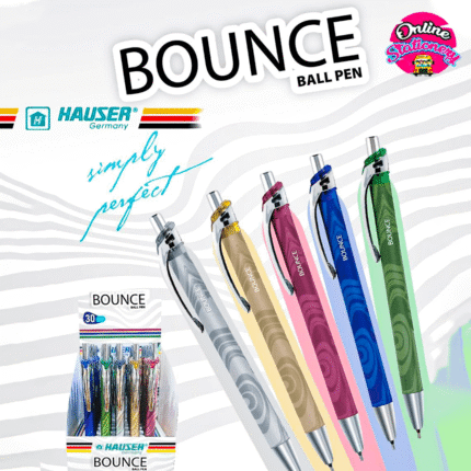 Hauser Bounce Ballpen 0.7mm Blue Single Piece