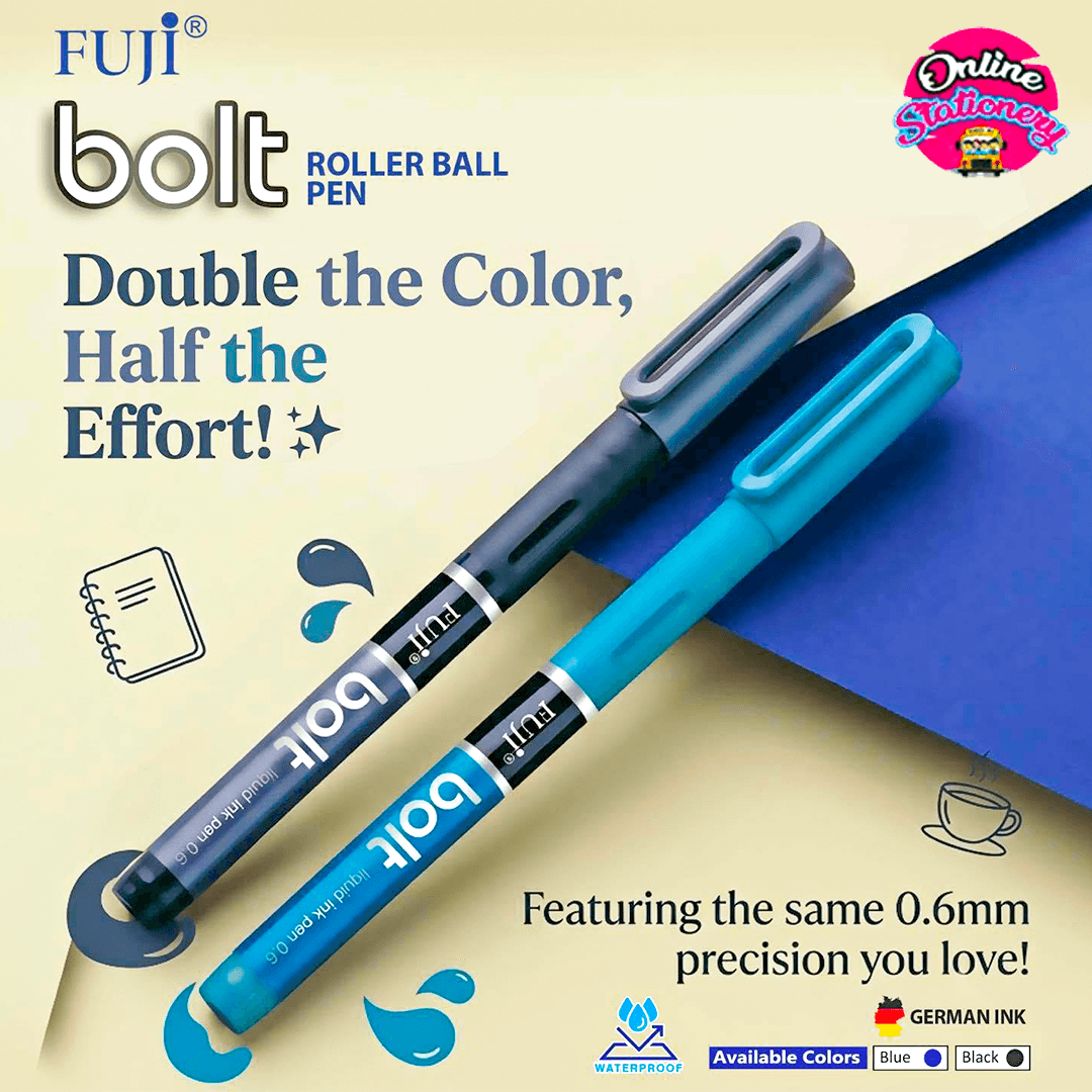 Fuji Bolt Roller Ballpen 0.6mm Box