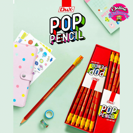 Dux Pop HB Pencil With Eraser Box 24
