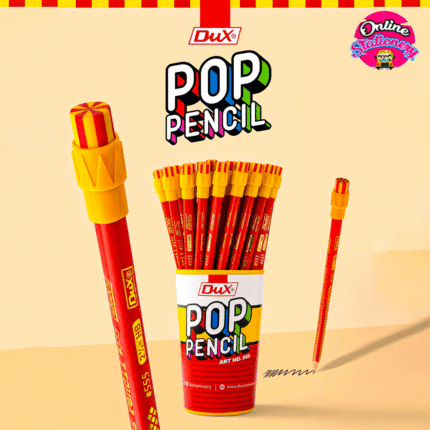 Dux Pop HB Pencil With Eraser Box 48Pcs