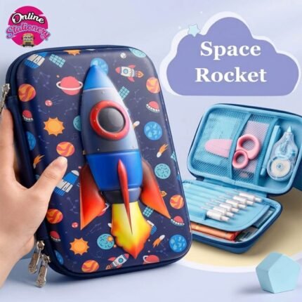 3D EVA Space Pencil Case Pouch