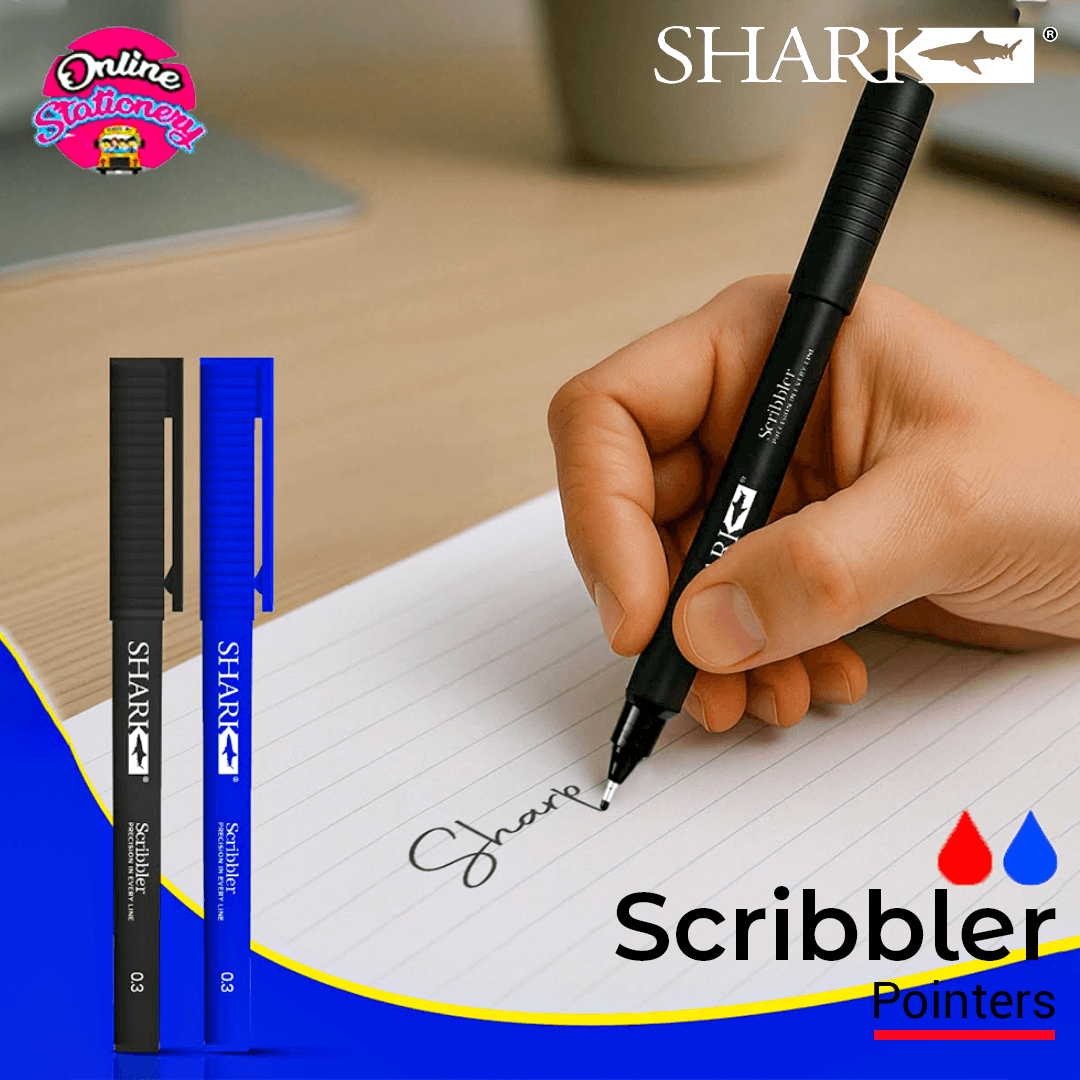 Shark Scribbles Pointer Pen