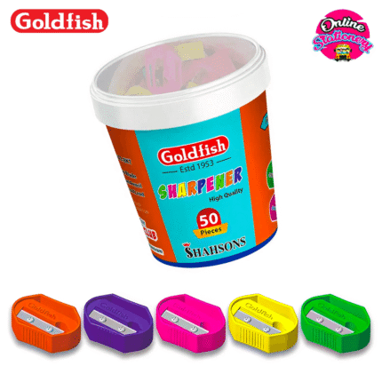 Goldfish Fluorescent Pencil Sharpener 50pcs