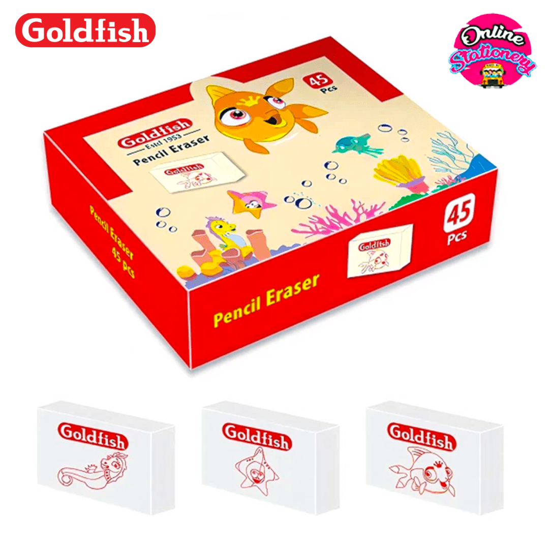 Goldfish Flupa Eraser Box 45pcs