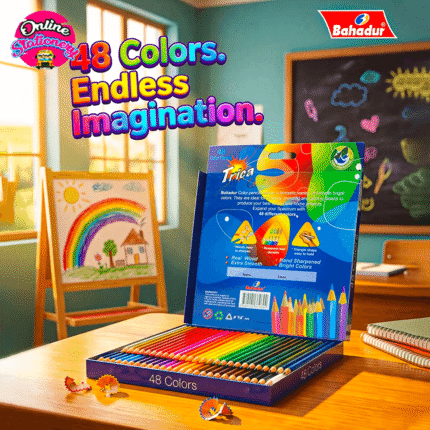 Bahadur Trica Color Pencils 48 Color