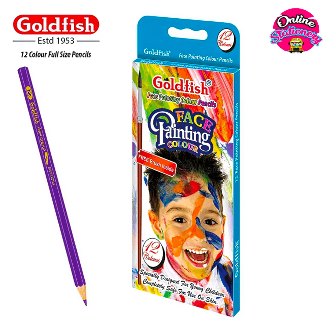 Goldfish Face Painting Color Pencil 12pcs