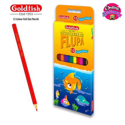 Goldfish FLUPA Color Pencil 12Pcs