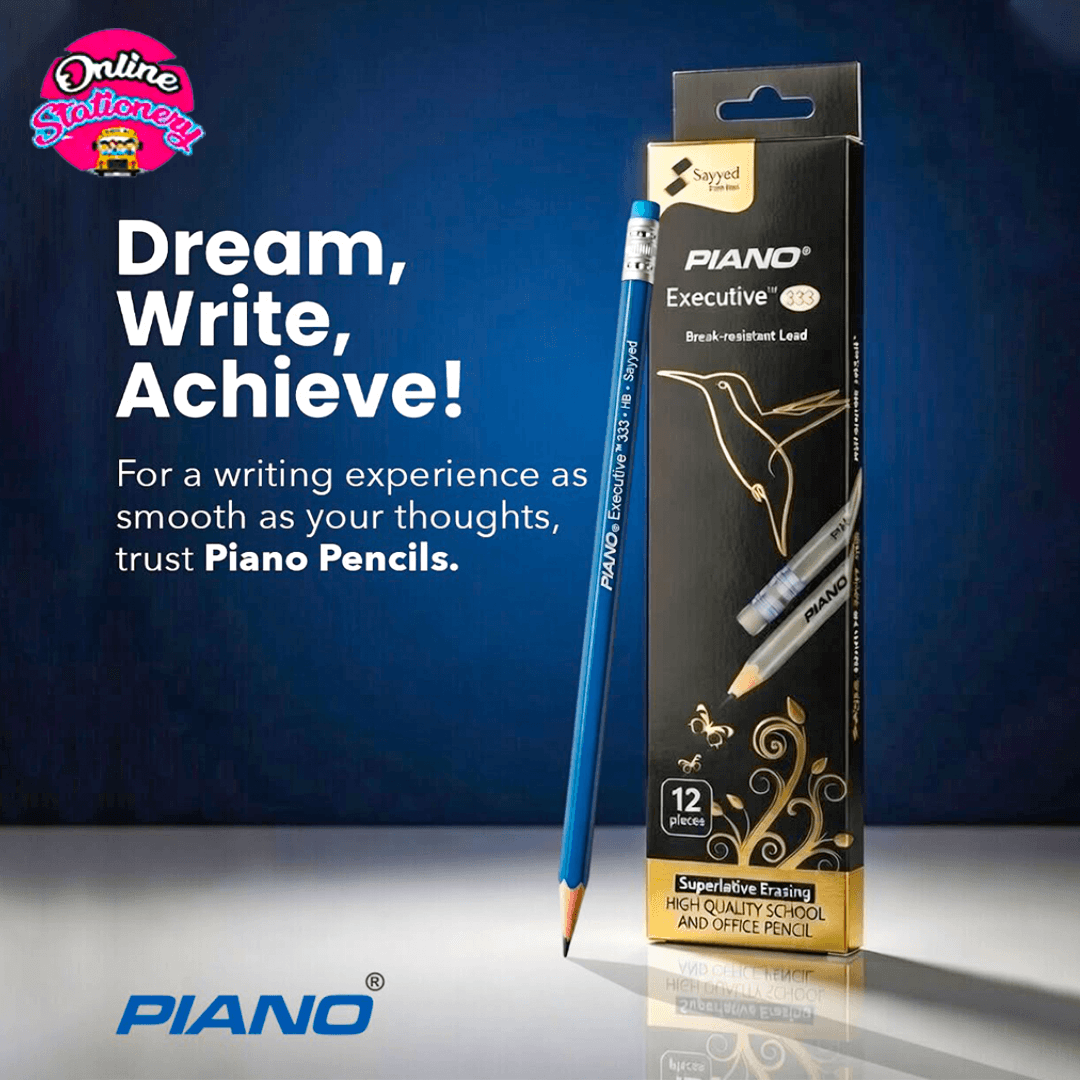 Piano Executive 333 Lead Pencil 12pcs