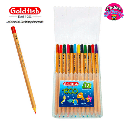 Goldfish ECO Color Pencils 12Pcs