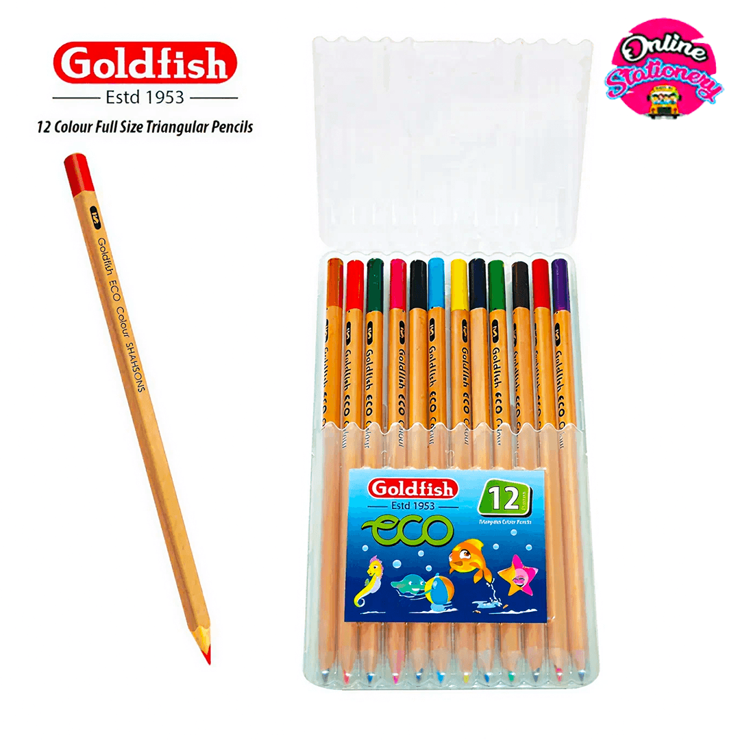 Goldfish ECO Color Pencils 12Pcs