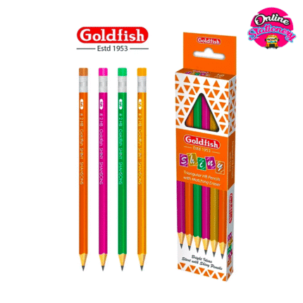 Goldfish Shiny HB Pencils 12Pcs
