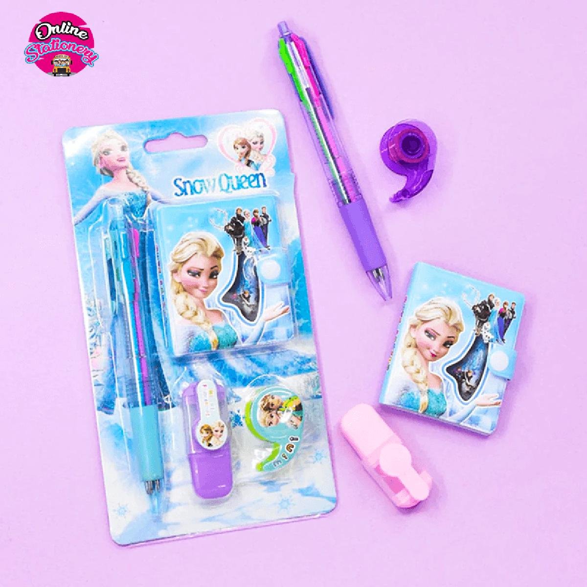 4 in 1 Frozen Stationery Set - Style 2