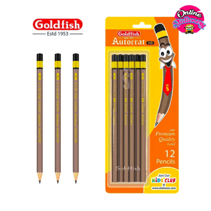 Goldfish Autocrat HB Pencils Blister Pack
