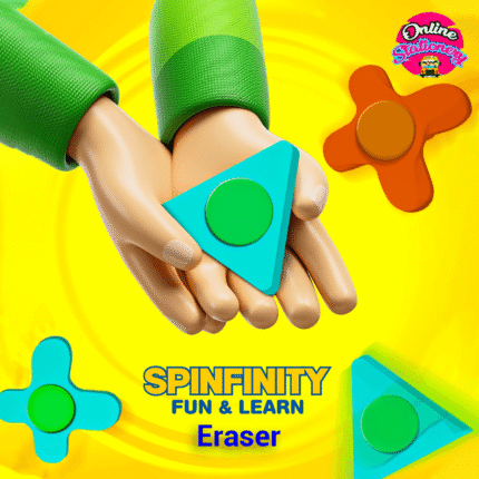 Cute Spinning Erasers 3Pcs