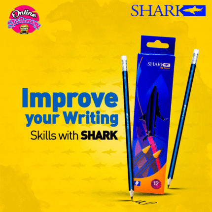 Shark Fish HB Lead Pencils Pack of 12