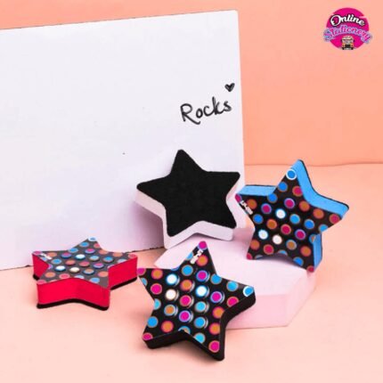 Cute Star Shape Magnetic Whiteboard Duster