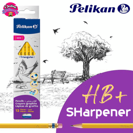 Pelikan HB Lead Pencils With Sharpener 13Pcs