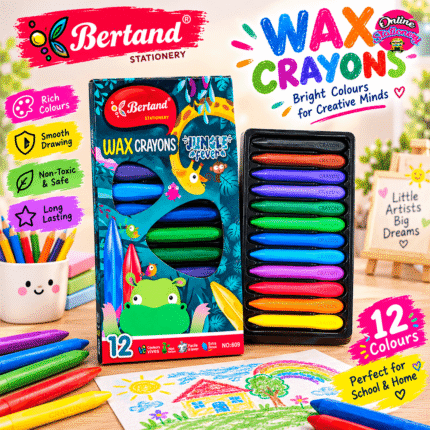 Bertand Wax Crayon Set 12pcs