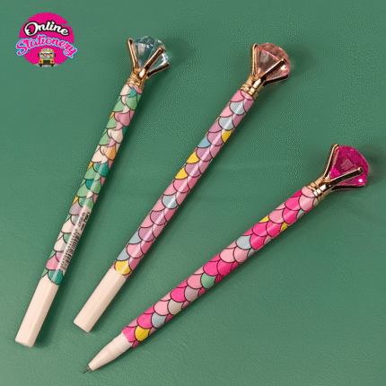 Cute Mermaid Diamond Ballpen