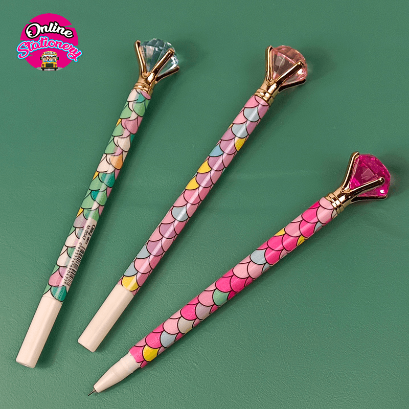 Cute Mermaid Diamond Ballpen