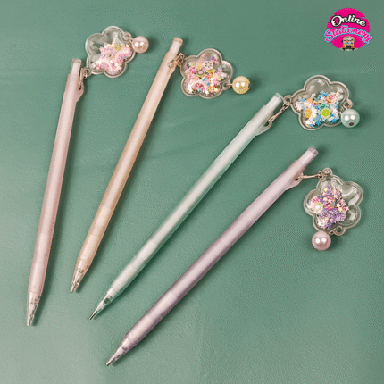 Cute Glitter Shape Mechanical Pencils 0.7mm