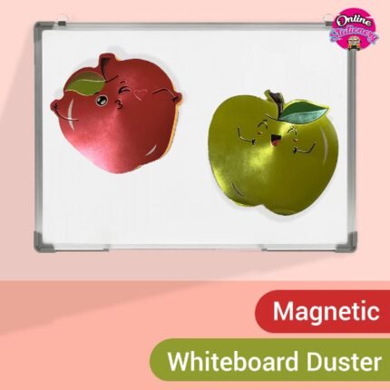 Cute Apple Shape Magnetic Whiteboard Duster