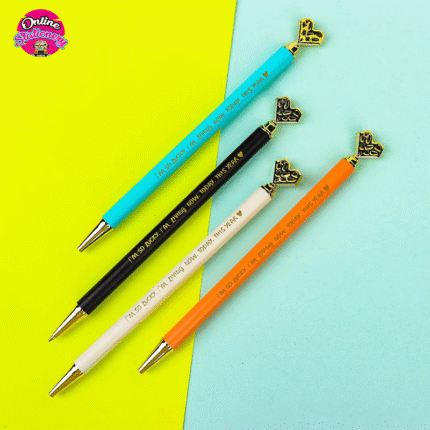 I'm lucky Heart Metal Mechanical Pencils 0.5